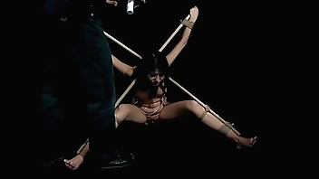 Mongolian 20 yo. beauty is the new slut, in Master's dungeon. Part 1. Sensual domination, and obedient cock sucking.