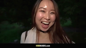 Cockhungry asian comes from China for a fat cock - Yiming Curiosity