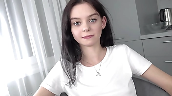 Wow! First time! New shy teen Pure Kitty - Master class from Valter Karo