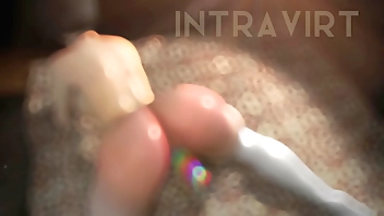 korean hottie dildo 3d hentai animation