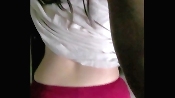 Hard doggystyle on a g chair with a slim chinease girl