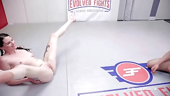 Aria Khaide vs Chris Khaide - Hubby and Wife Battle Will Chris Have To Take The Strapon?