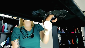 Naughty Nurse Milking Table and Toys