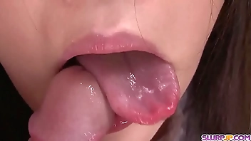 Naomi Sugawara throats two dicks than swallows big time - More at Slurpjp.com