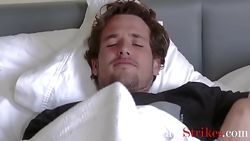 step Mom Lets 's Hot Blue Balls Cool Off In Her Wet Pussy- Crystal Rush