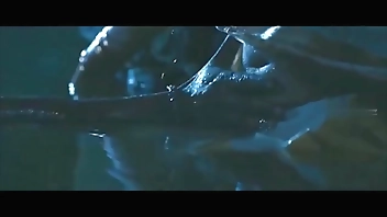 desi aunty navel press