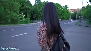 Public Agent Billie Star Takes Part in University Sexperiment