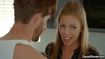 Flirty MILF Britney Amber and stepson Lucas Frost cant help themselves but to fuck each other every time they want.