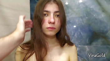 Very Small 18yo Luna Lynx with Body Weight of Only 35 kg Anal Fucking with StepDad VG168