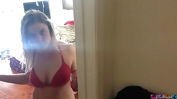 MILF lets teen voyeur fuck her pussy