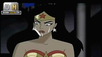 Wonder woman and Superman (Precocious ejaculation) (edited by me)