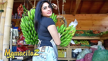 MAMACITAZ - (Devora Robles, Alex Moreno) - Big Oiled Ass Latina Teen Takes A Huge Cock In Her Tight Pussy