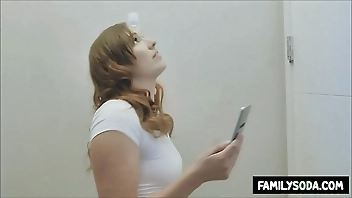 Stepdad drills Stepdaughter in the bathroom