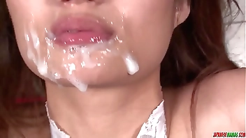 Riina Fujimoto makes magic on lads big cocks  - More at Japanesemamas com