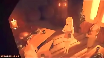 Konosuba darkness at the bar