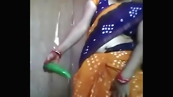 Desi aunty fuck with cucumber