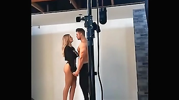 Hot model photoshoot with sexy boyfriend