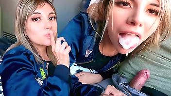 My SEAT partner in the BUS gets horny and ends up devouring my PICK and milk- PUBLIC- TRAILER-RISKY