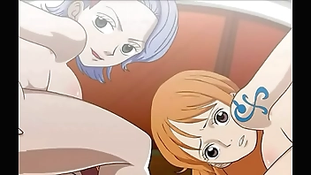 Nami and Nojiko get fuck on the sunny one piece