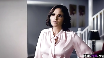 Cheating husband Ryan Driller was caught by her wife flirting with their new babysitter.She decided to join them and started an awesome 3some session.