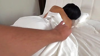 My stepmother woke up when i fucked her