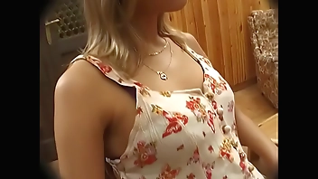 Husband watches wife