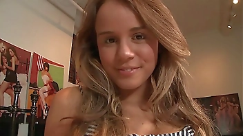 Busty teen Alexis Adams loves big and long cock