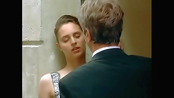 (softcore) Secretary teases her boss in the office