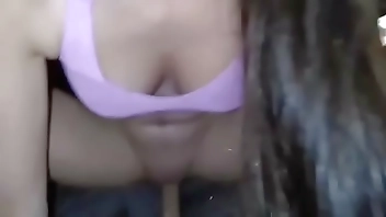 Sexy gf with wet pussy rides good