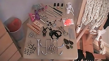 BDSM toys and playroom