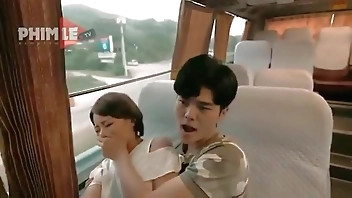 Korean-sex in bus
