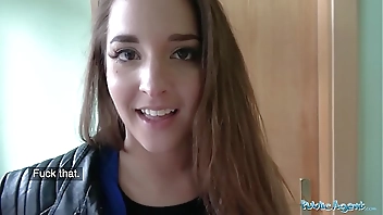 Public Agent Amirah Adara Fucks a stranger while her BF waits