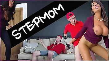 BANGBROS - Sam Bourne's Step Mom Ava Koxxx Takes Control Of The Situation