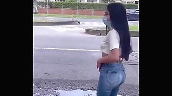 Picking up a cute skinny girl on the street, I ended up sticking my dick in her - Alexa Joes