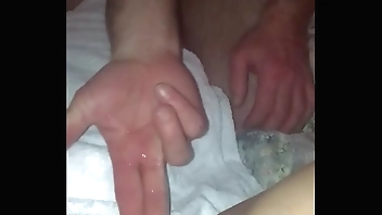 Amateur squirting closeup