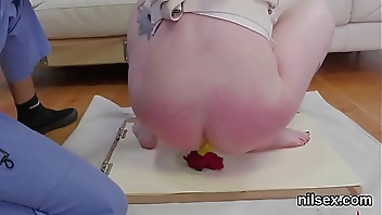 Foxy cutie is taken in anal loony bin for uninhibited therapy