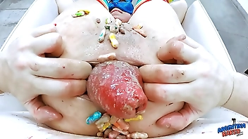 INSANE PROLAPSE Scene HOT MILF DOING NEW WEIRD STUFF