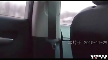 路边车内的少妇