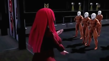 3D MMD Diasan Bondage Gangbang - Gishinanki