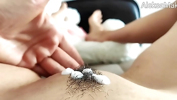 Stepmom Masturbates Hairy Wet Pussy