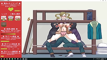 Our Baseball Club Manager Girl Was Framed in a Bunk Bed so I Banged Her