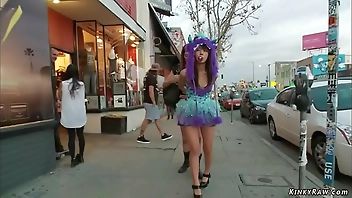 Japanese slut d. on the streets