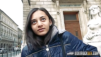 Beautifu Shrima Malati slips his cock deep into her throat