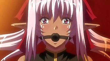 Elf hentai girl with big boobs enjoys sex (uncensored)