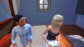 step Brother & Sister Play a New Game - Family Therapy