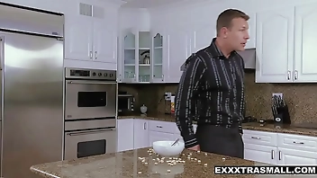 Cute Madison Hart bangs with horny stepdad