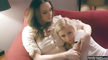 Conditioned teen sucks cock ifo parents