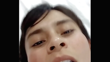 I enter the room and force her to fuck