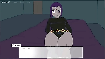 18titans EP26  Full Sex with Raven and Jinx