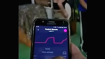 #31Stefy quinn con vibrador (lush) en exposicion de armas